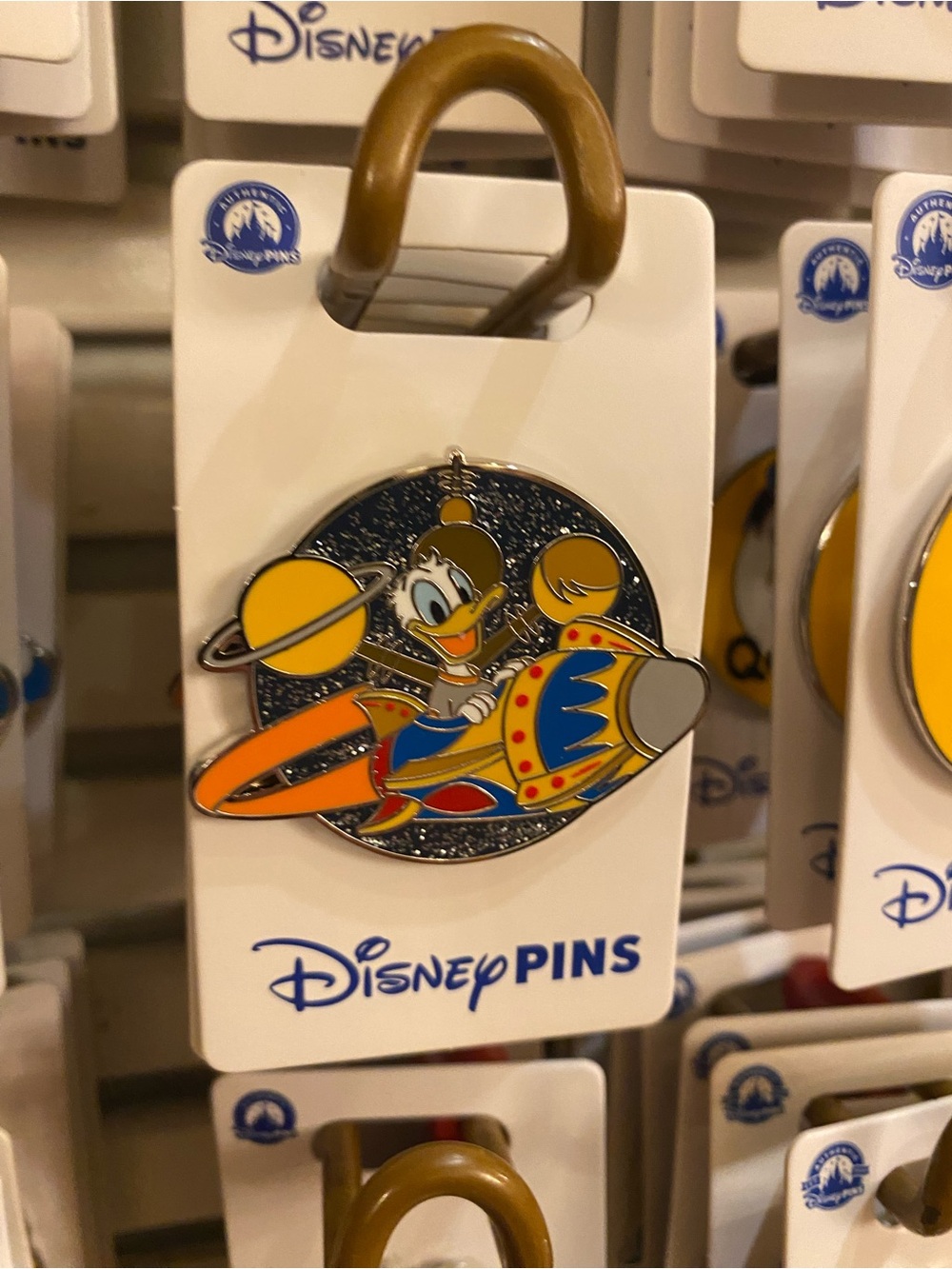 2026 Disney Parks Donald Duck Tomorrowland Astro Orbiter OE Pin BNWT